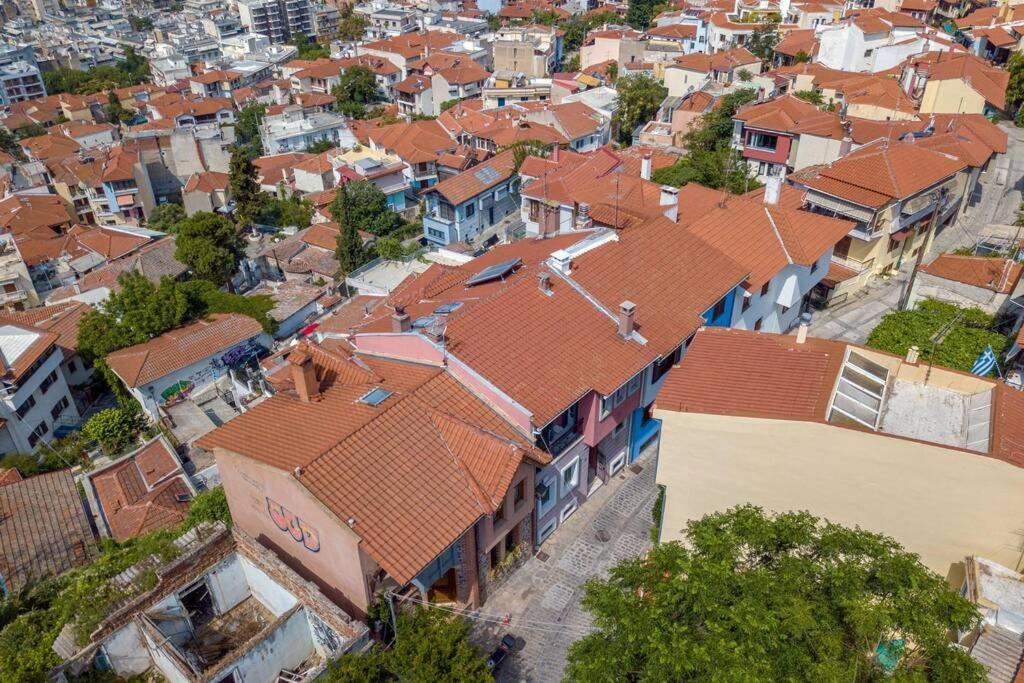 Ano Poli Stay With Private Terrace And View Thessaloniki Exterior photo